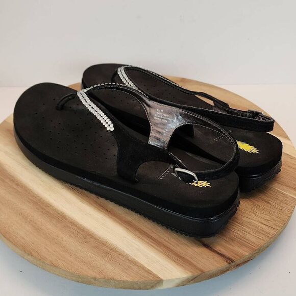 VOLATILE Women's Sol Sandal Size 10 Black - Picture 5 of 8